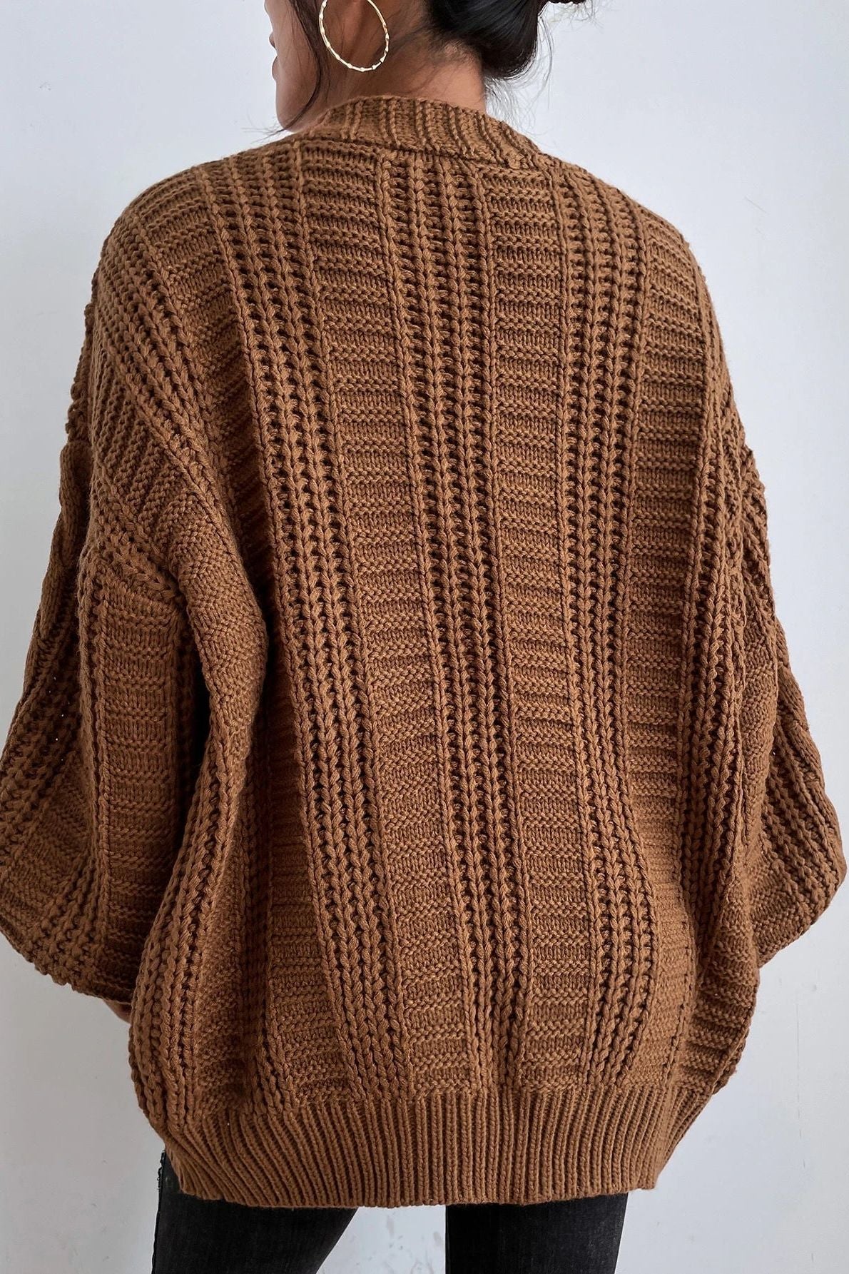 Enna | Cozy Cable-Knit Cardigan