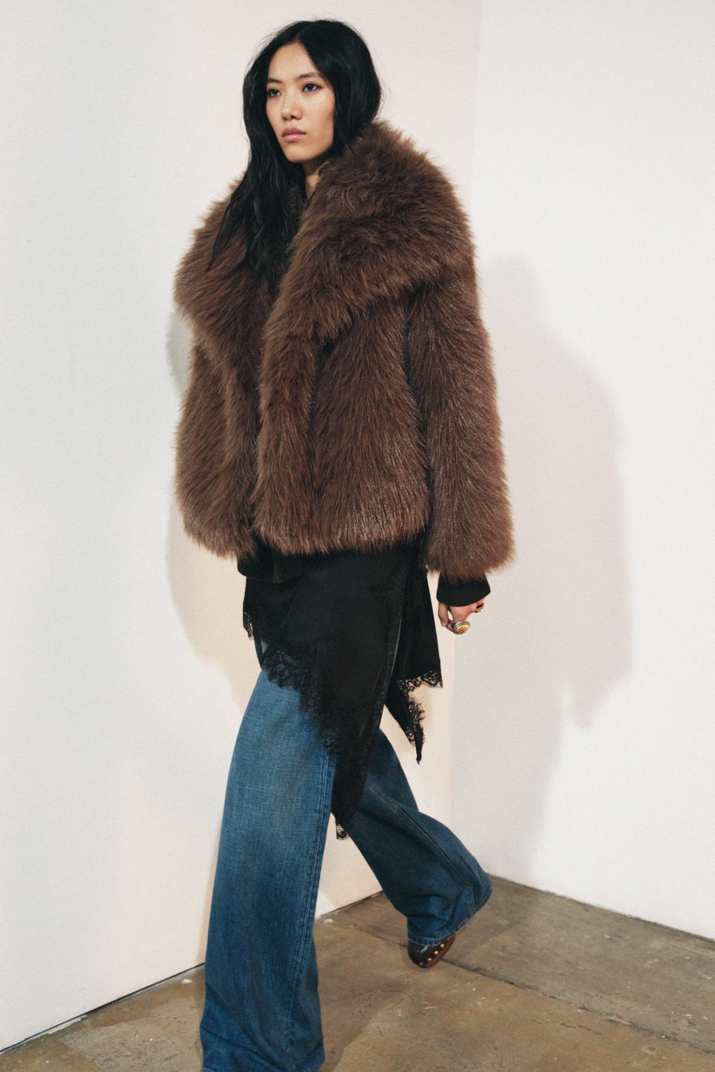 Faux Fur Teddy Jacket