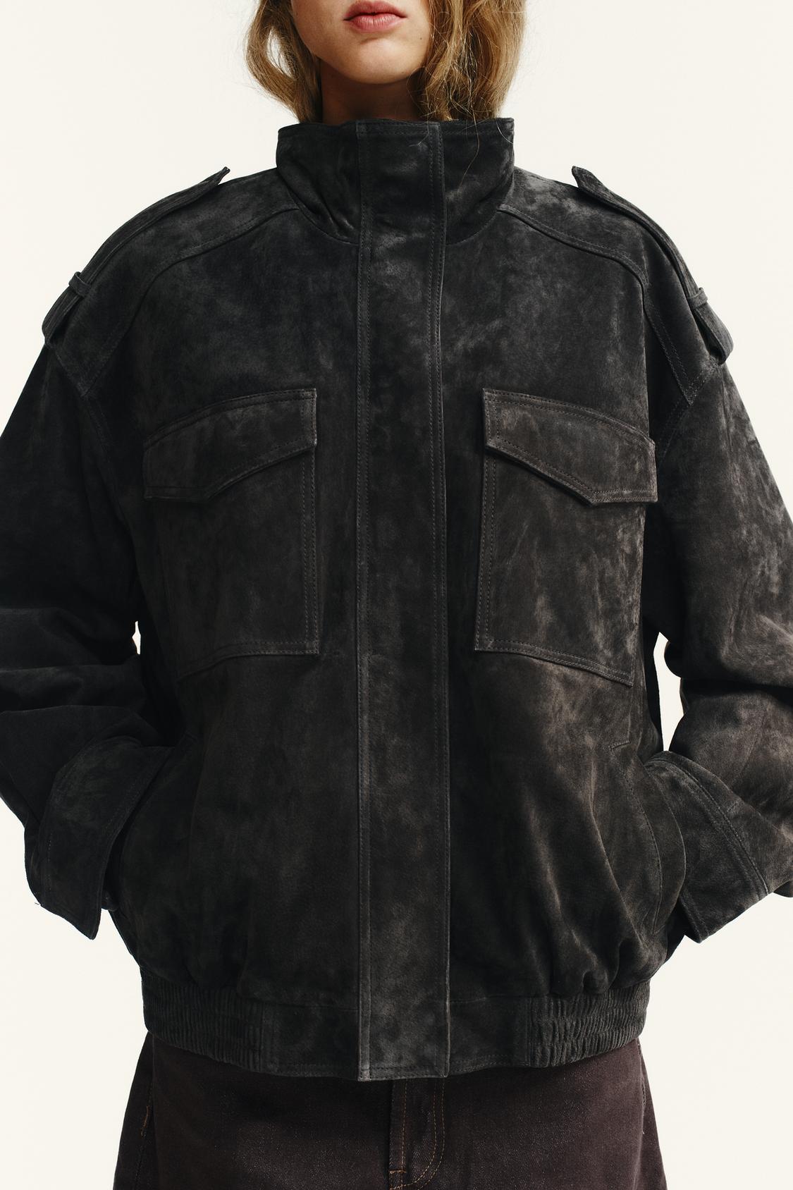 Suede Leather Jacket