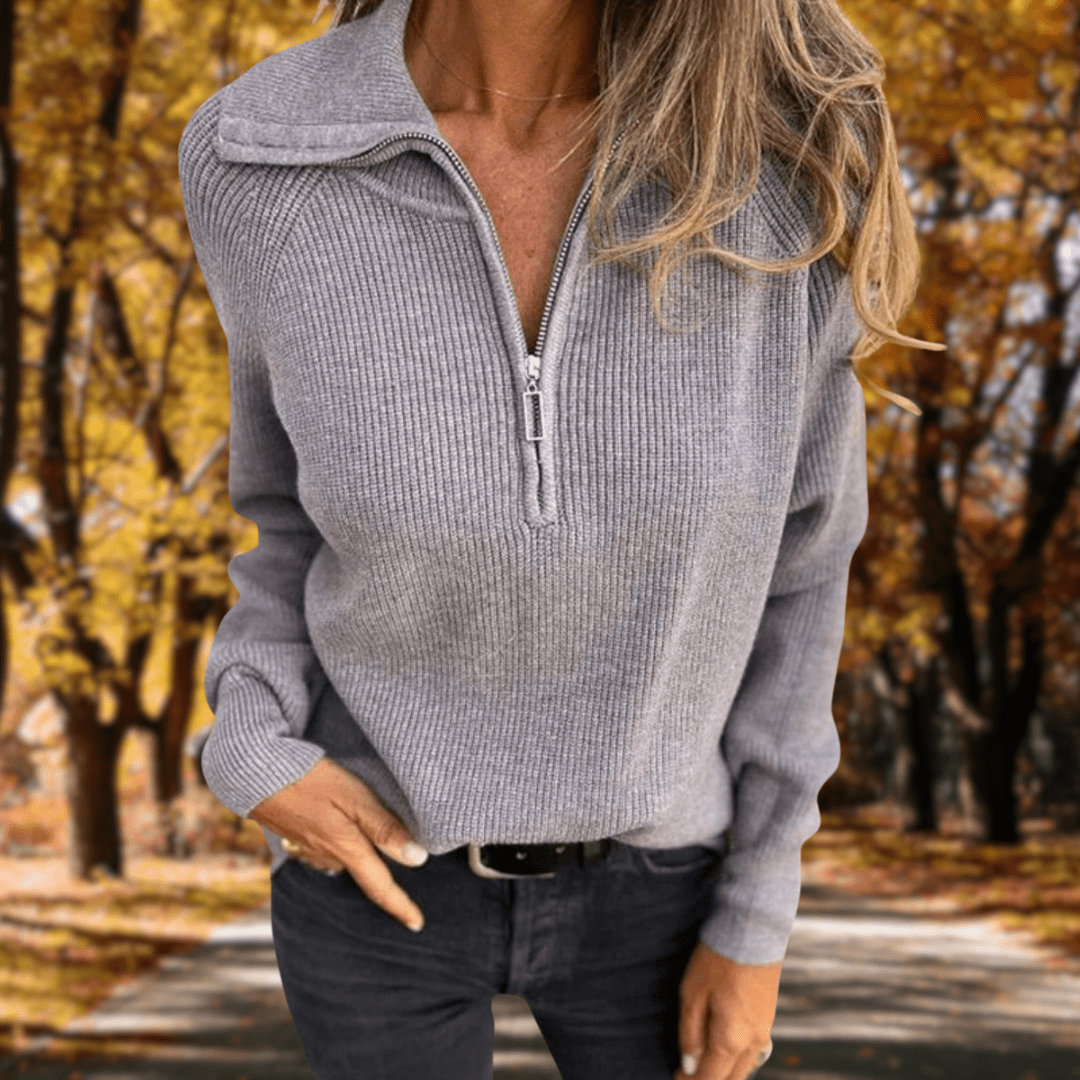 Elsie | Cozy Half-Zip Pullover