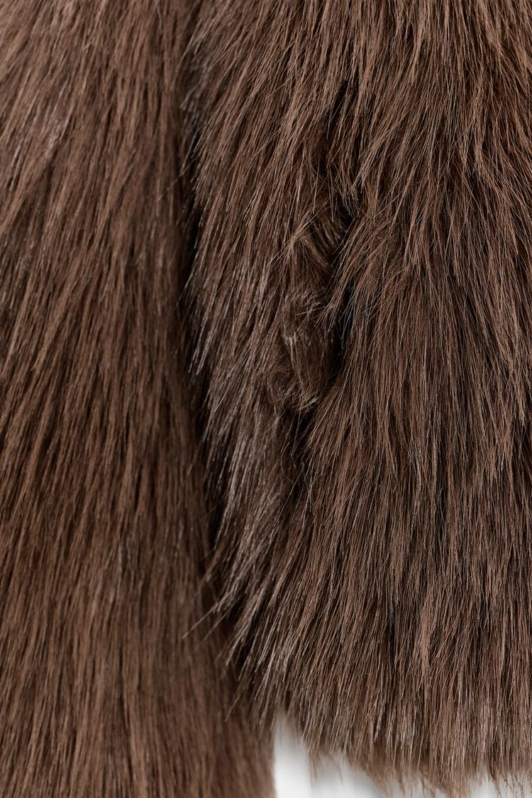 Faux Fur Teddy Jacket