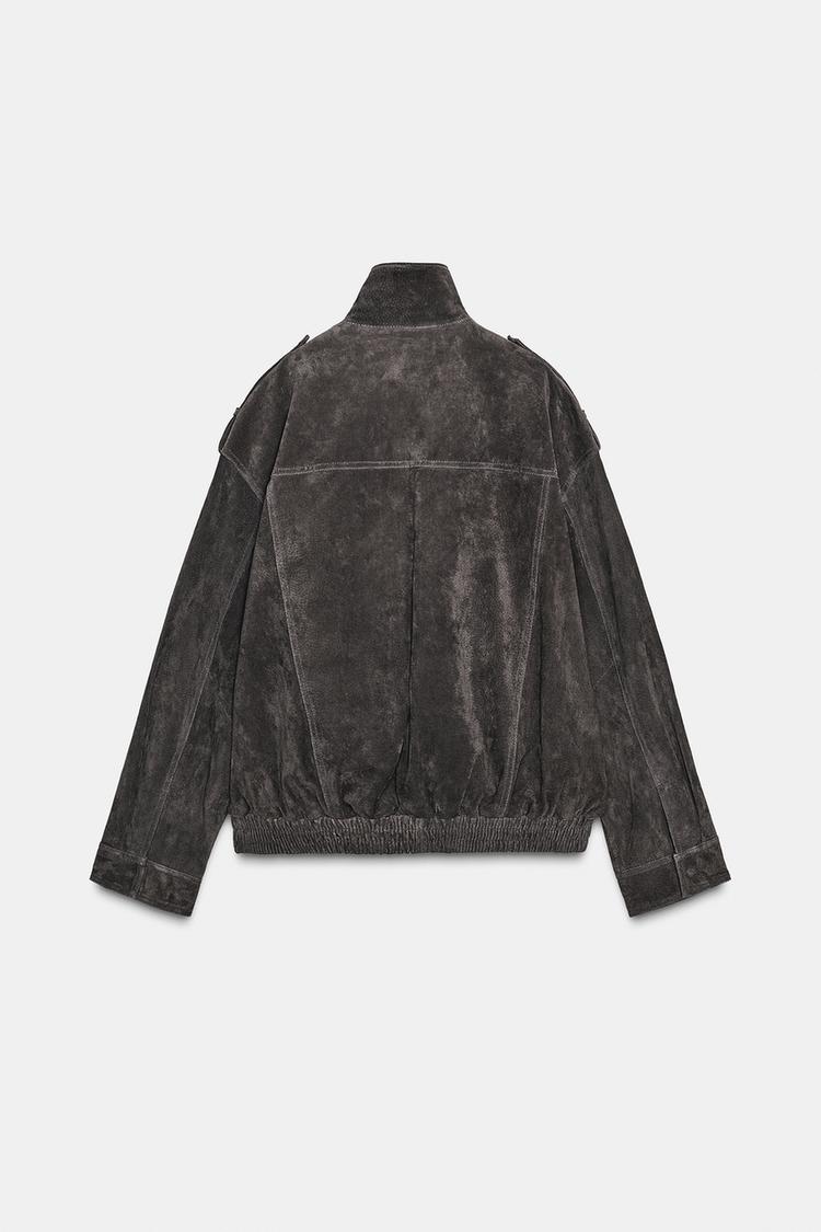 Suede Leather Jacket