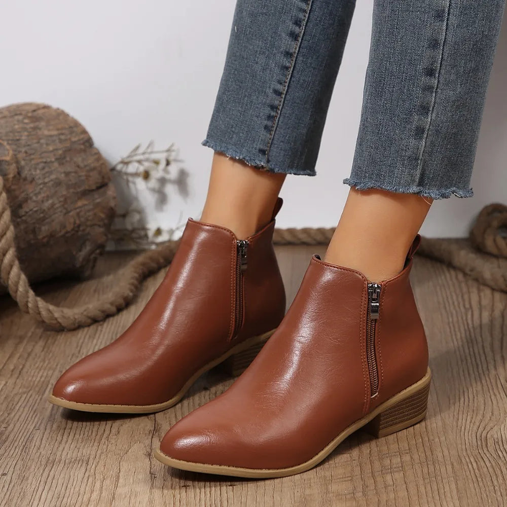 Maine | Elegant All-Day Ease Ankle Boots