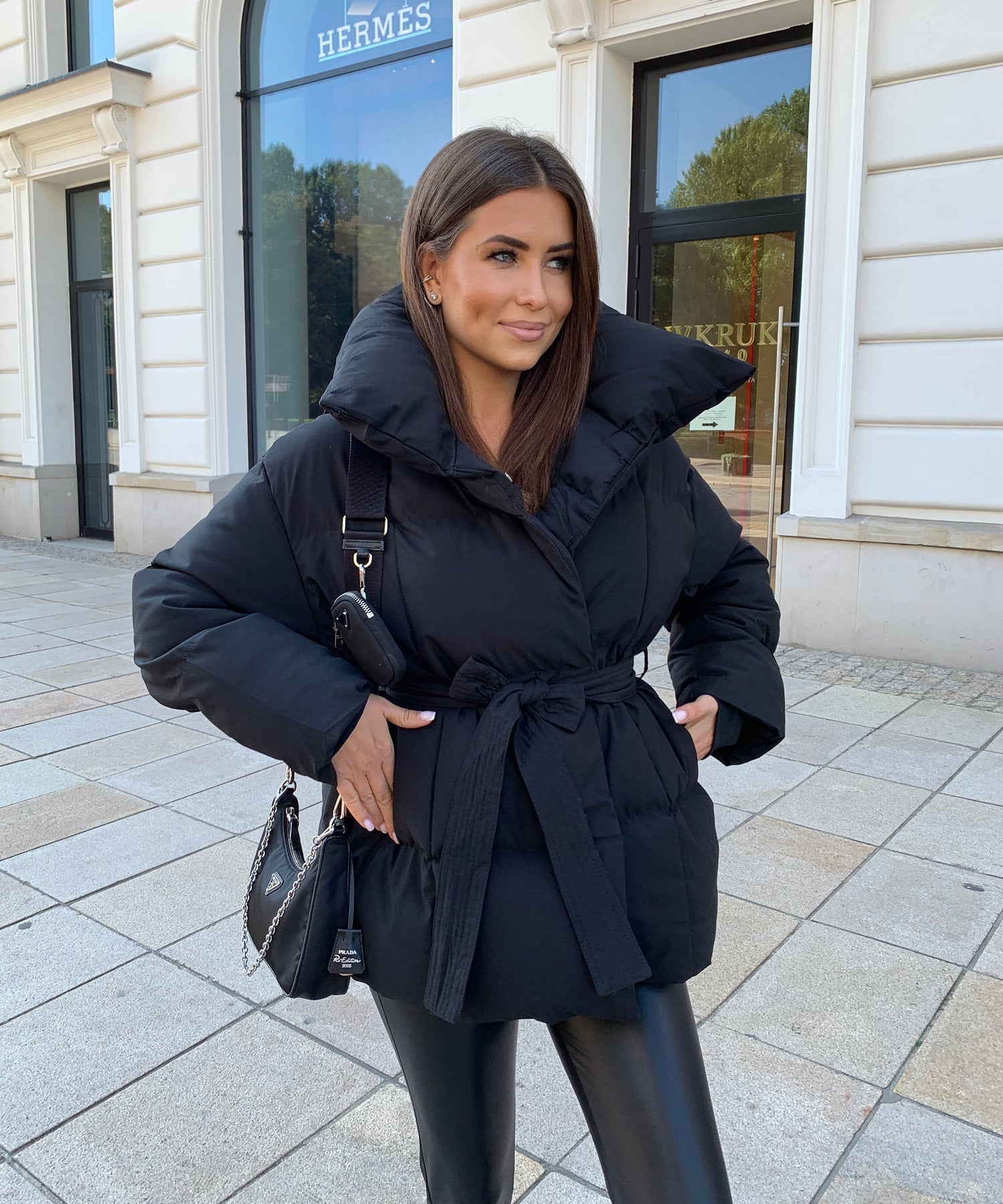 Tie Up | Puffer Coat