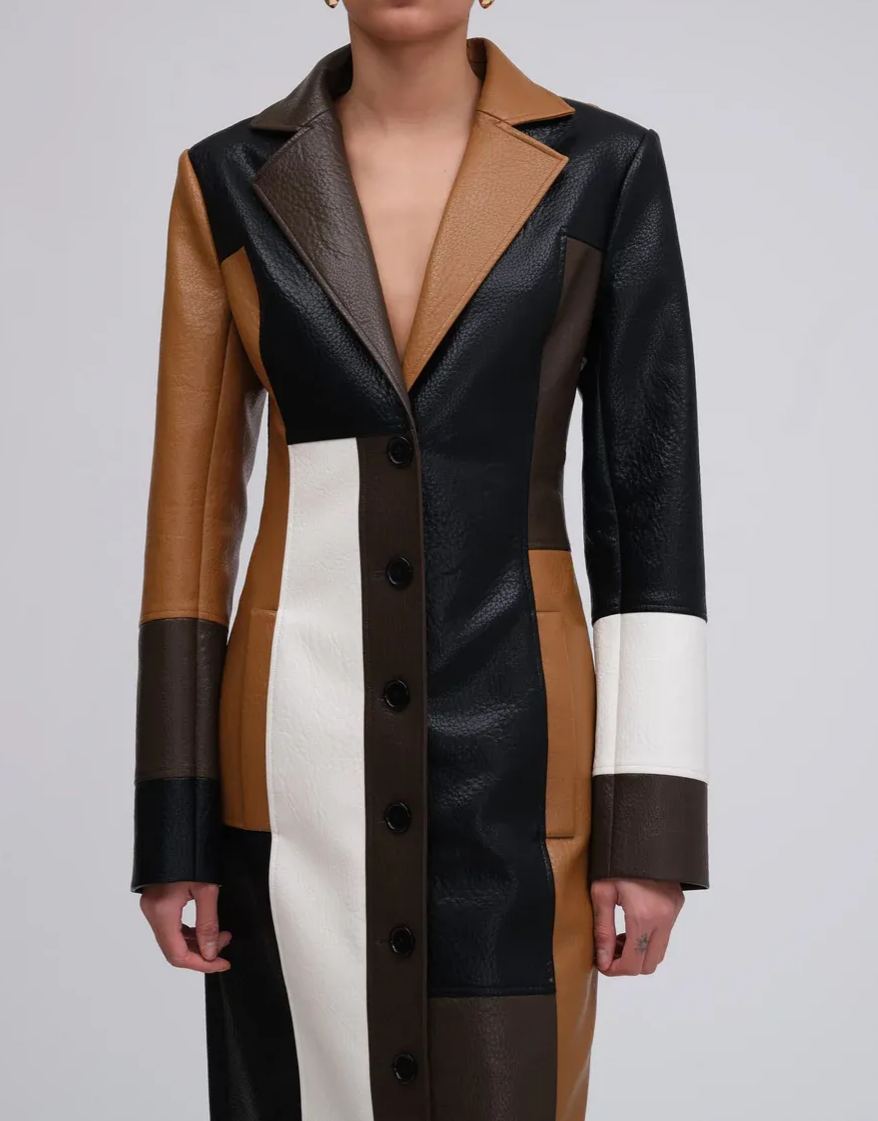 Abrico Carla Leather Coat