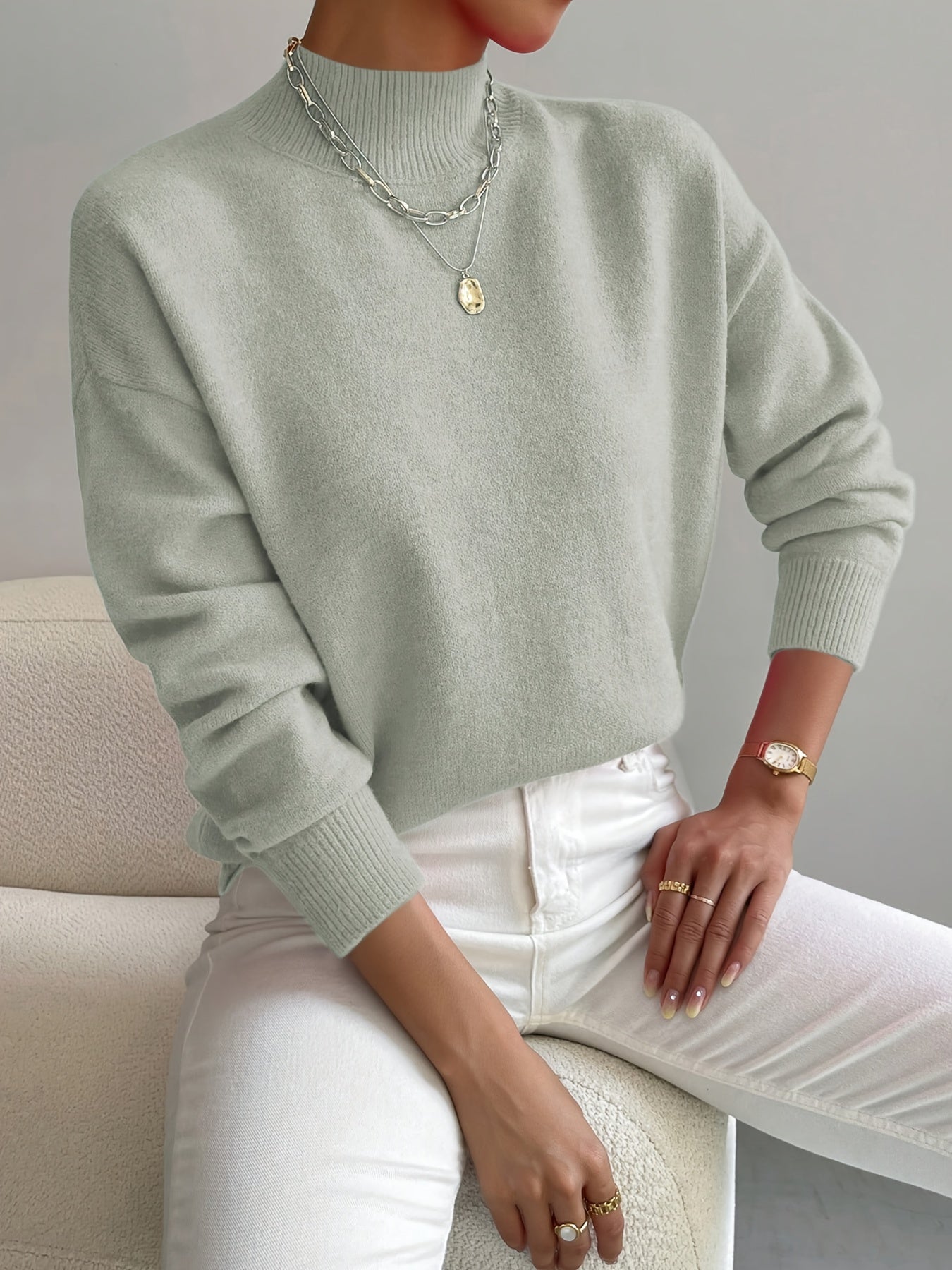Mairiame | Comfortable Turtleneck Sweater