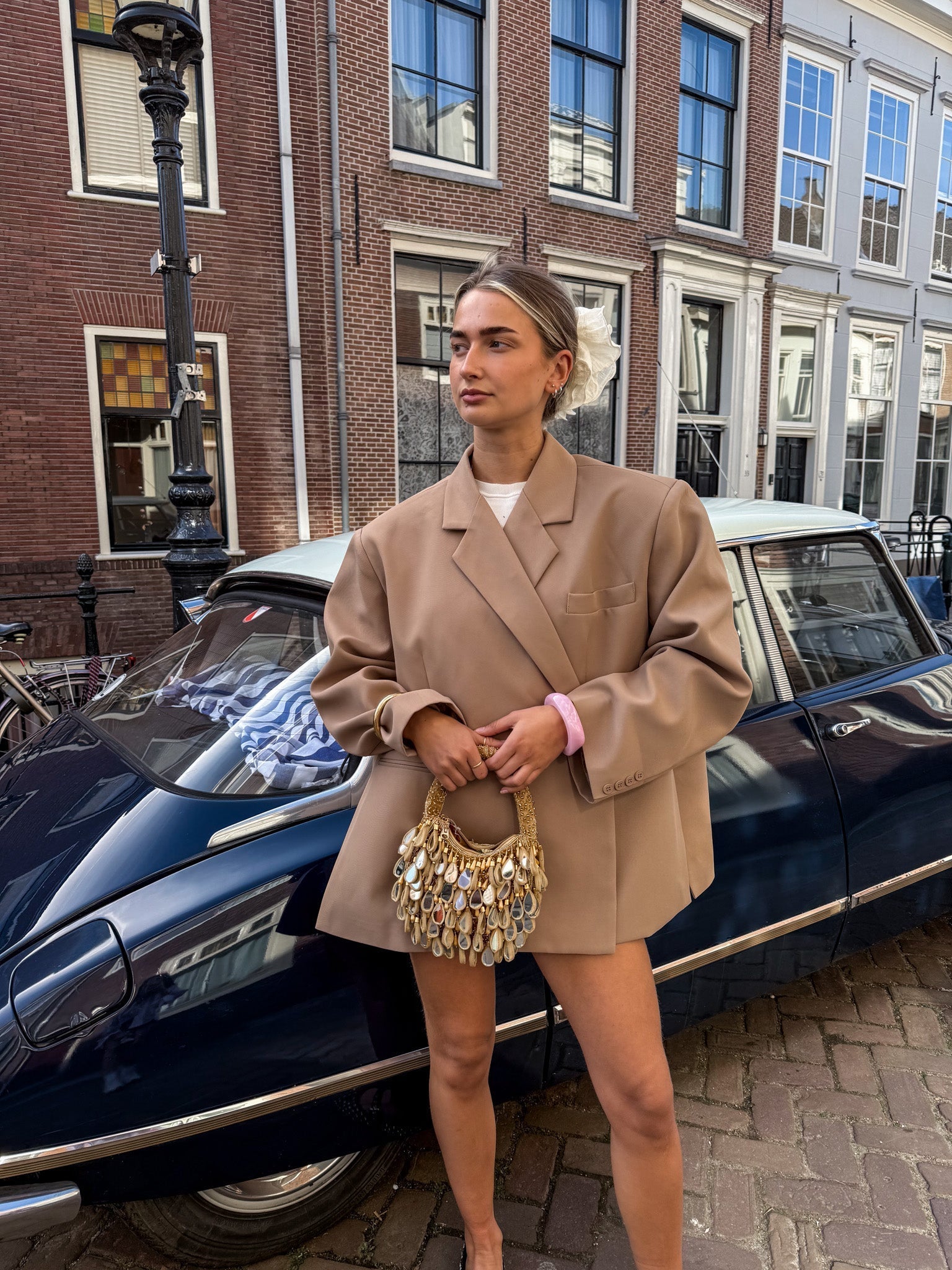 Oversized Blazer Camel