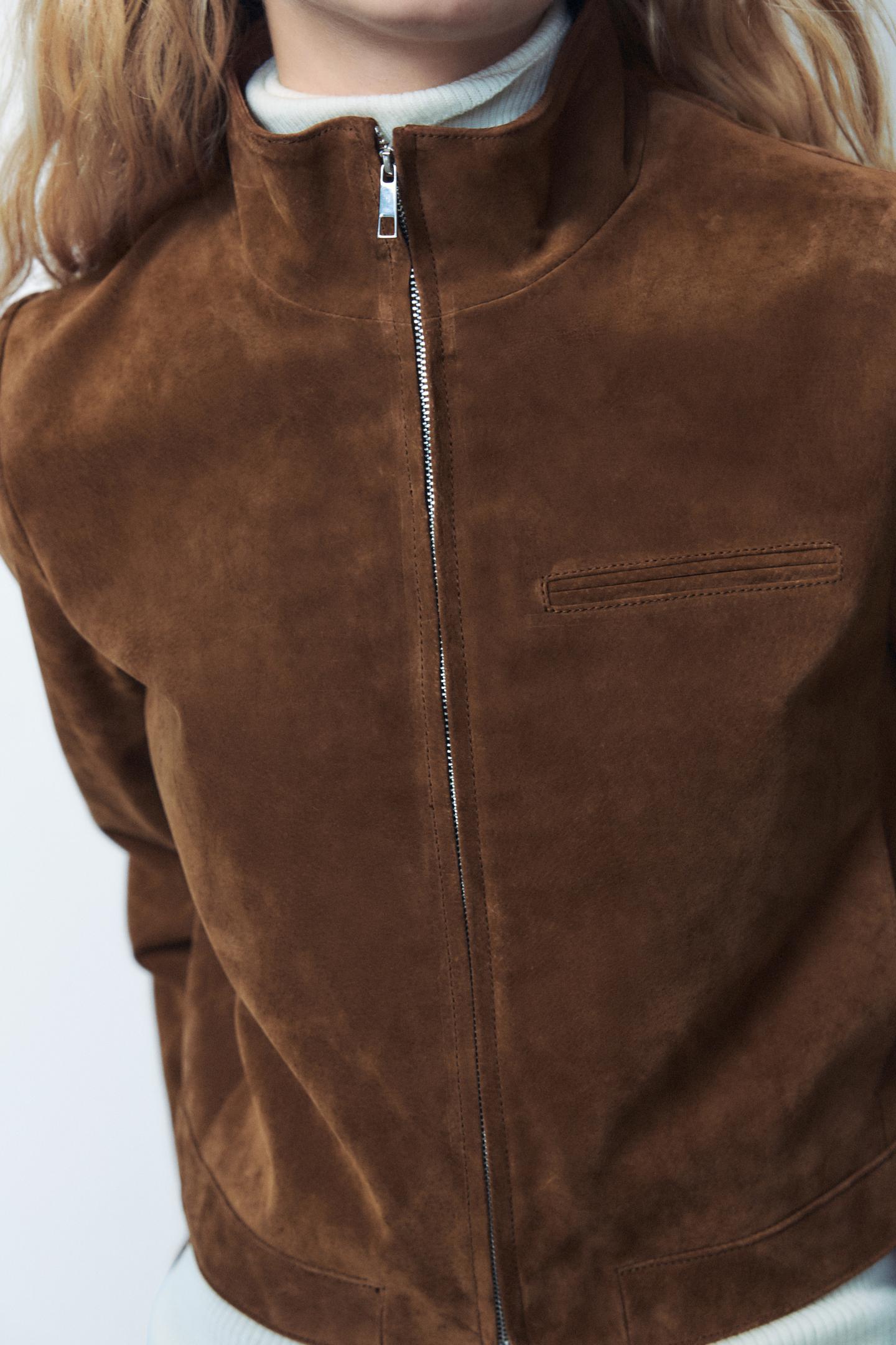 Signature Suede Leather Jacket