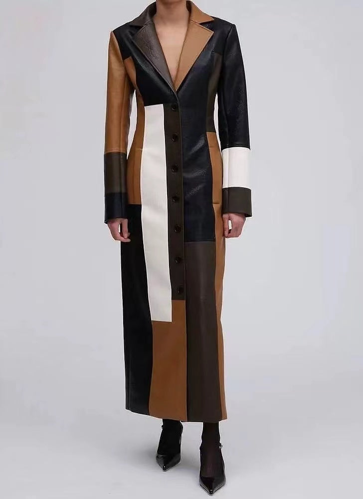Abrico Carla Leather Coat