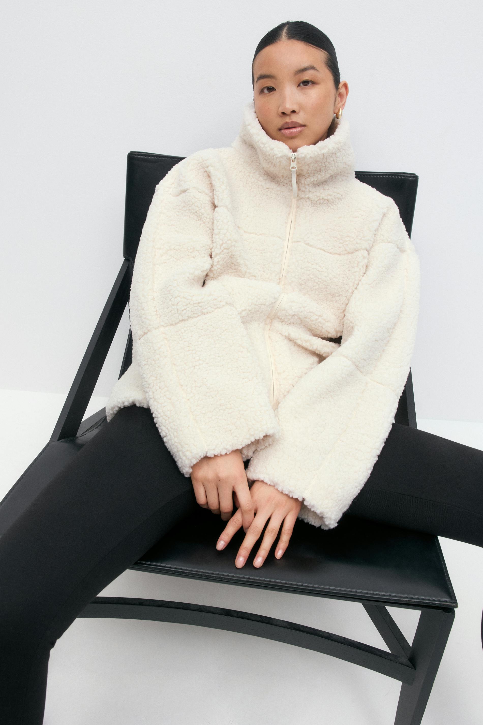 Oversized Teddy Jacket