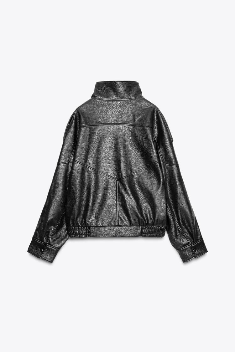 Noire Luxe Leather Jacket