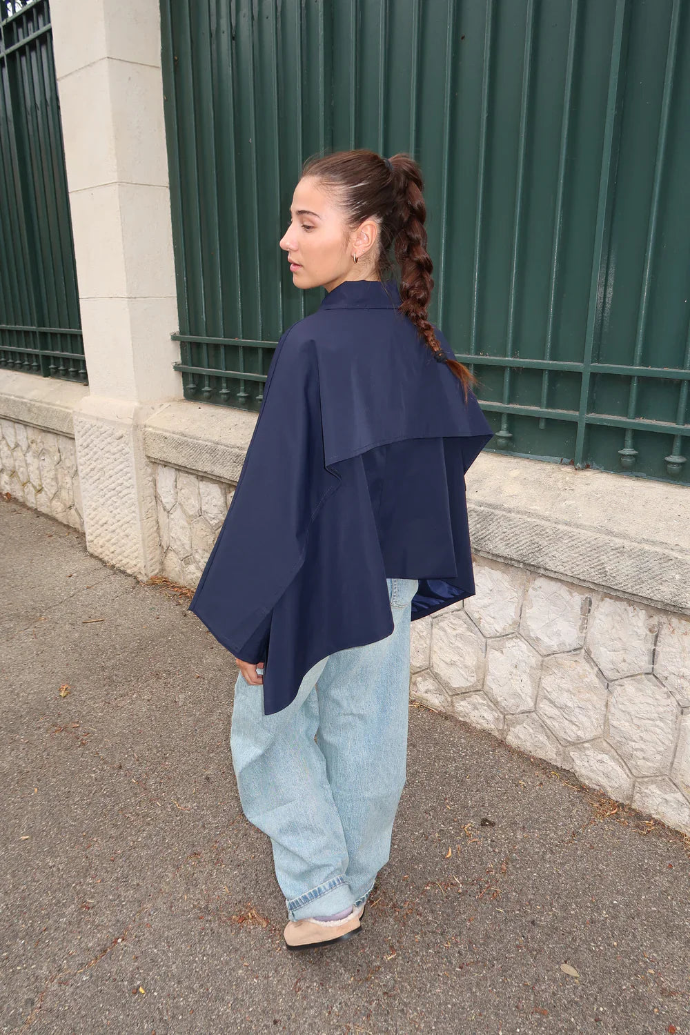 Oversized Cape Coat