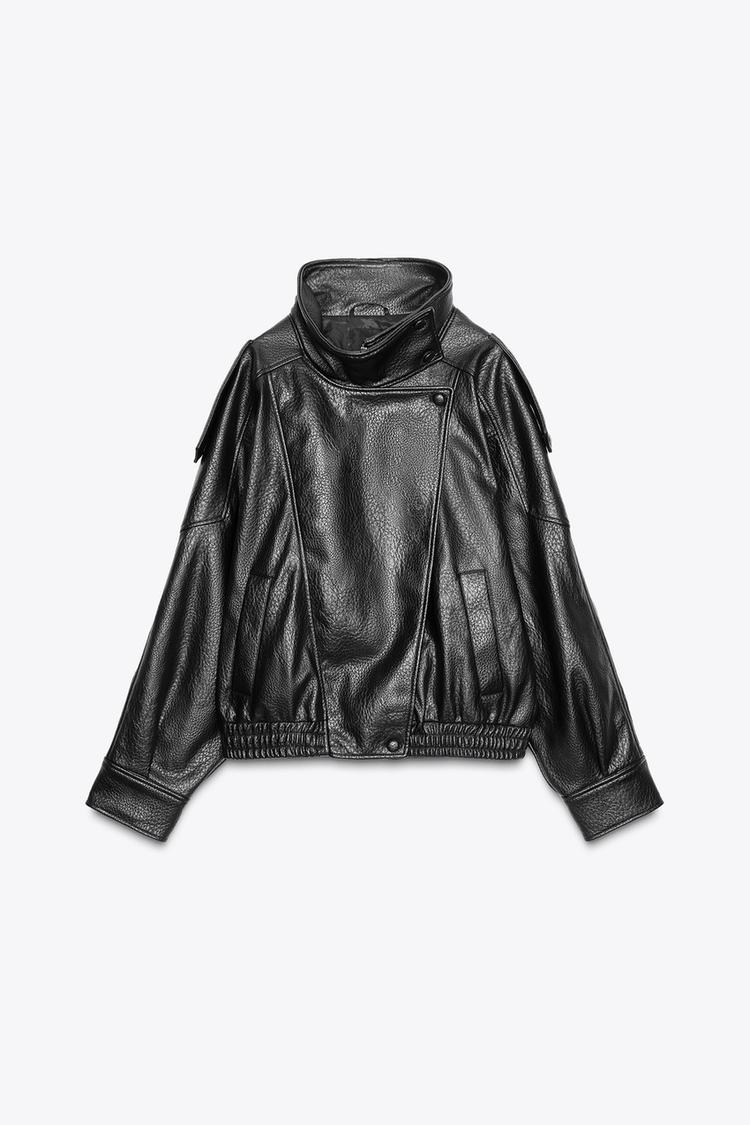 Noire Luxe Leather Jacket
