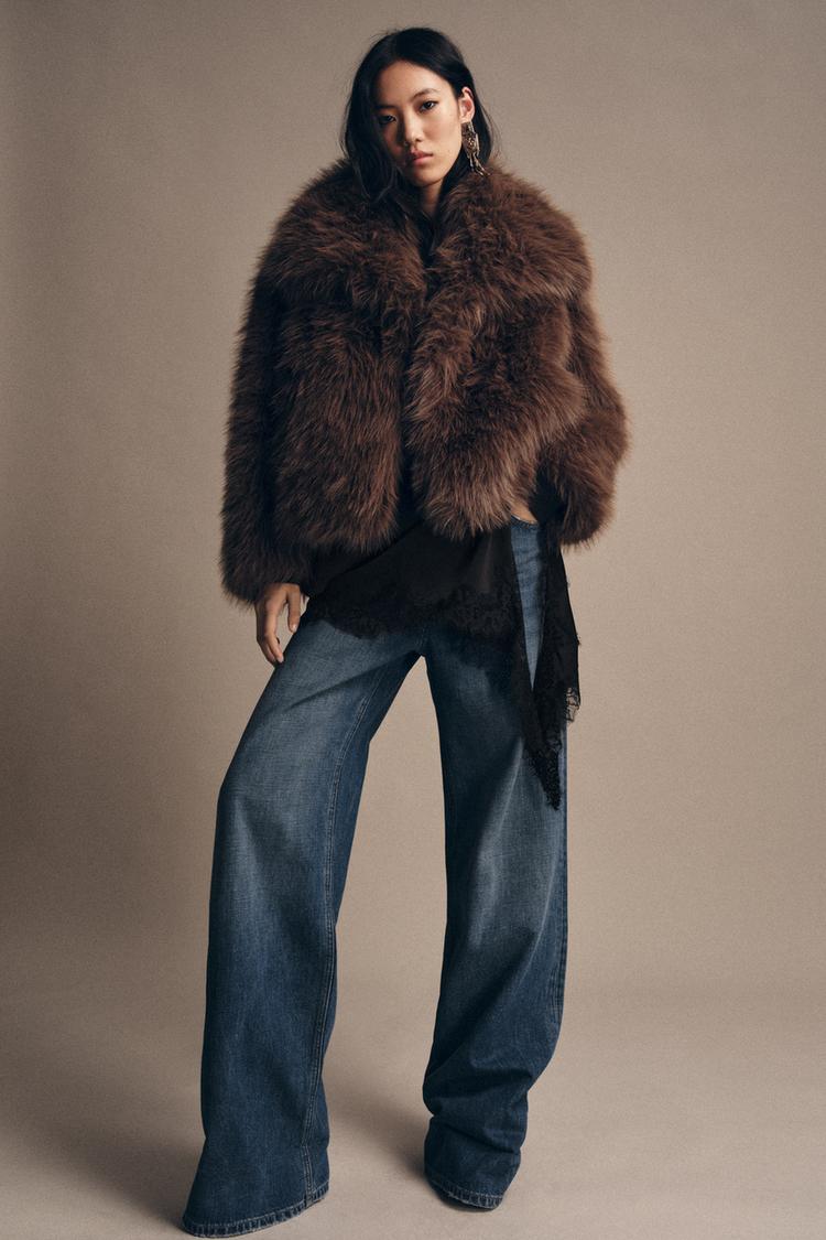 Faux Fur Teddy Jacket