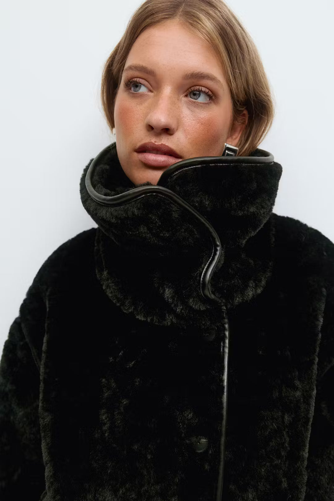 Chic Faux Fur Jacket