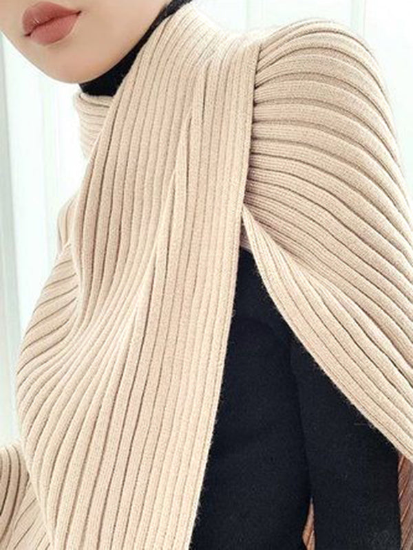 ELISE | Ribbed Shoulder Wrap