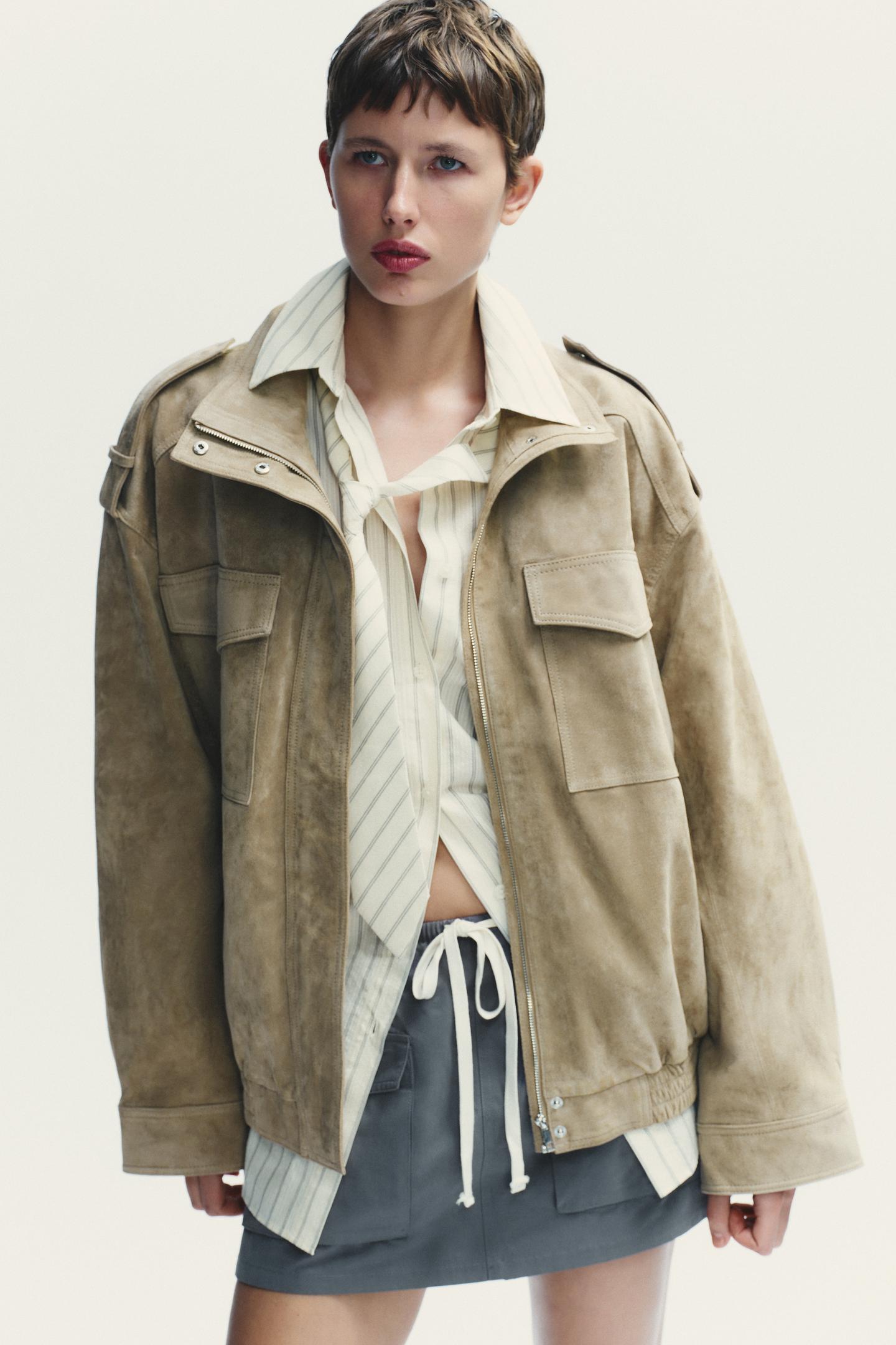 Suede Leather Jacket