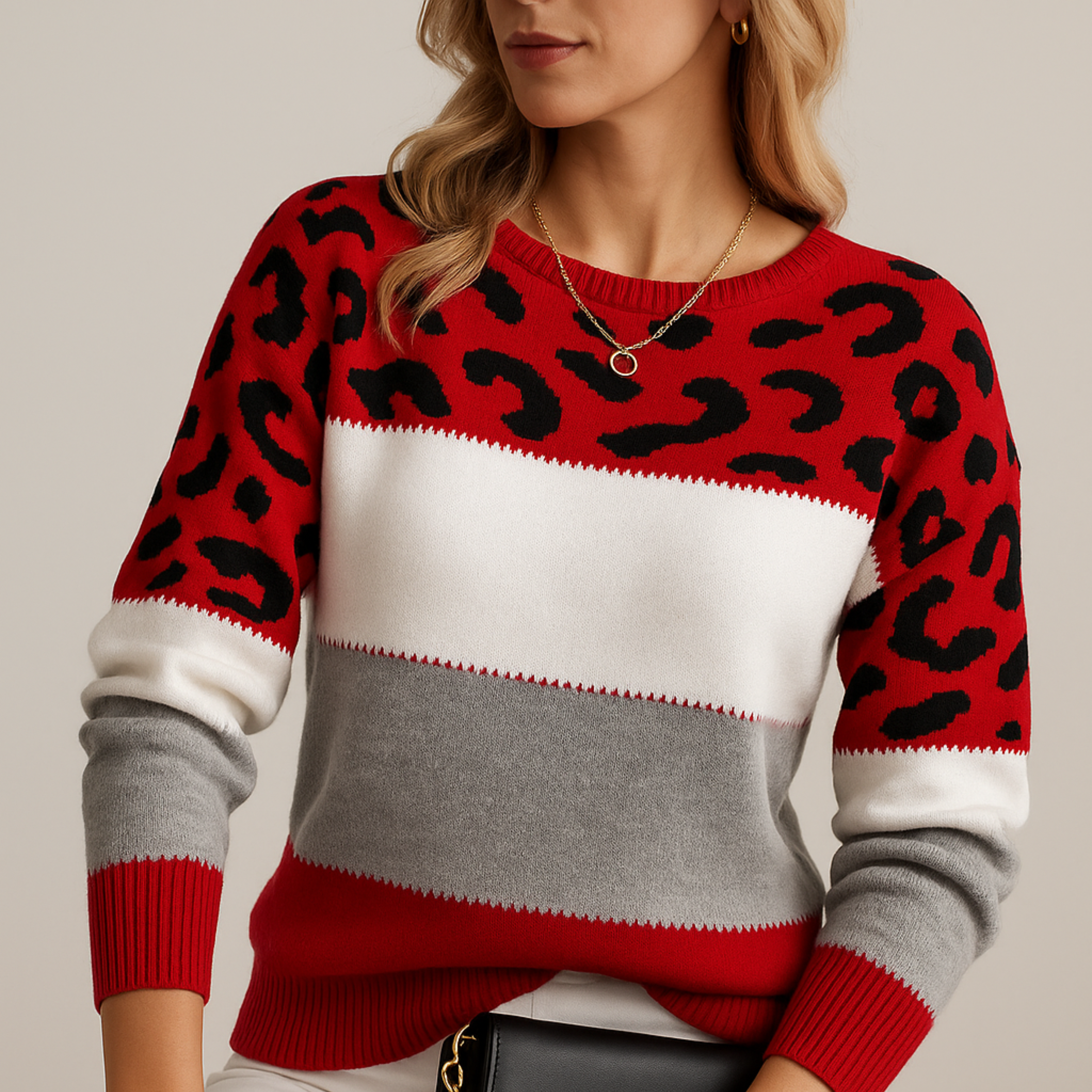 Chynna | Classic Comfort Leopard Sweater