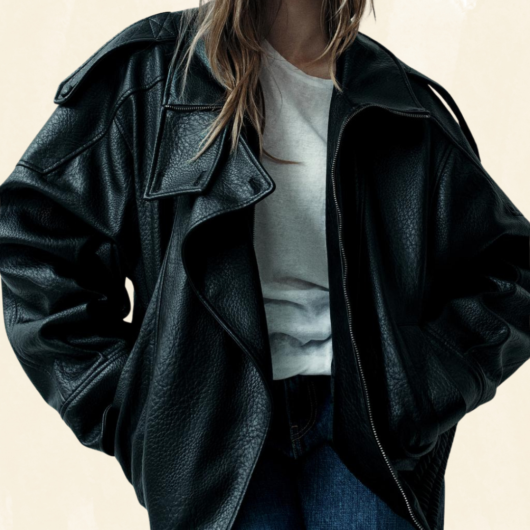 Noire Luxe Leather Jacket
