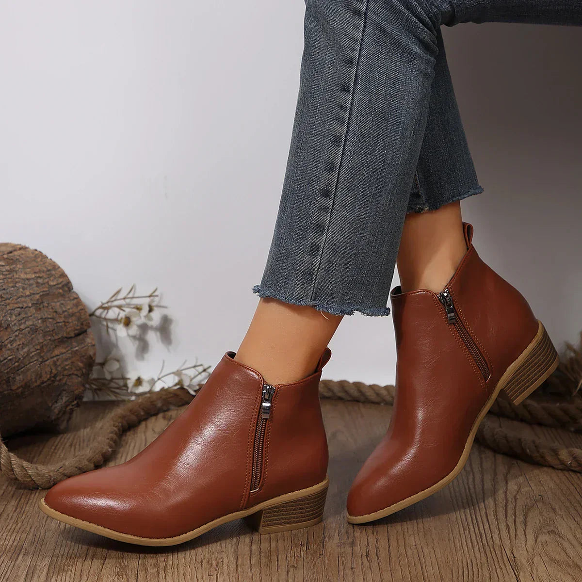 Maine | Elegant All-Day Ease Ankle Boots