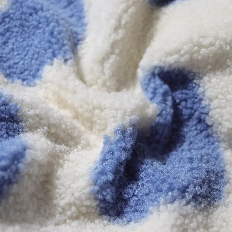 DARIA | Reversible Jacket with Little Hearts