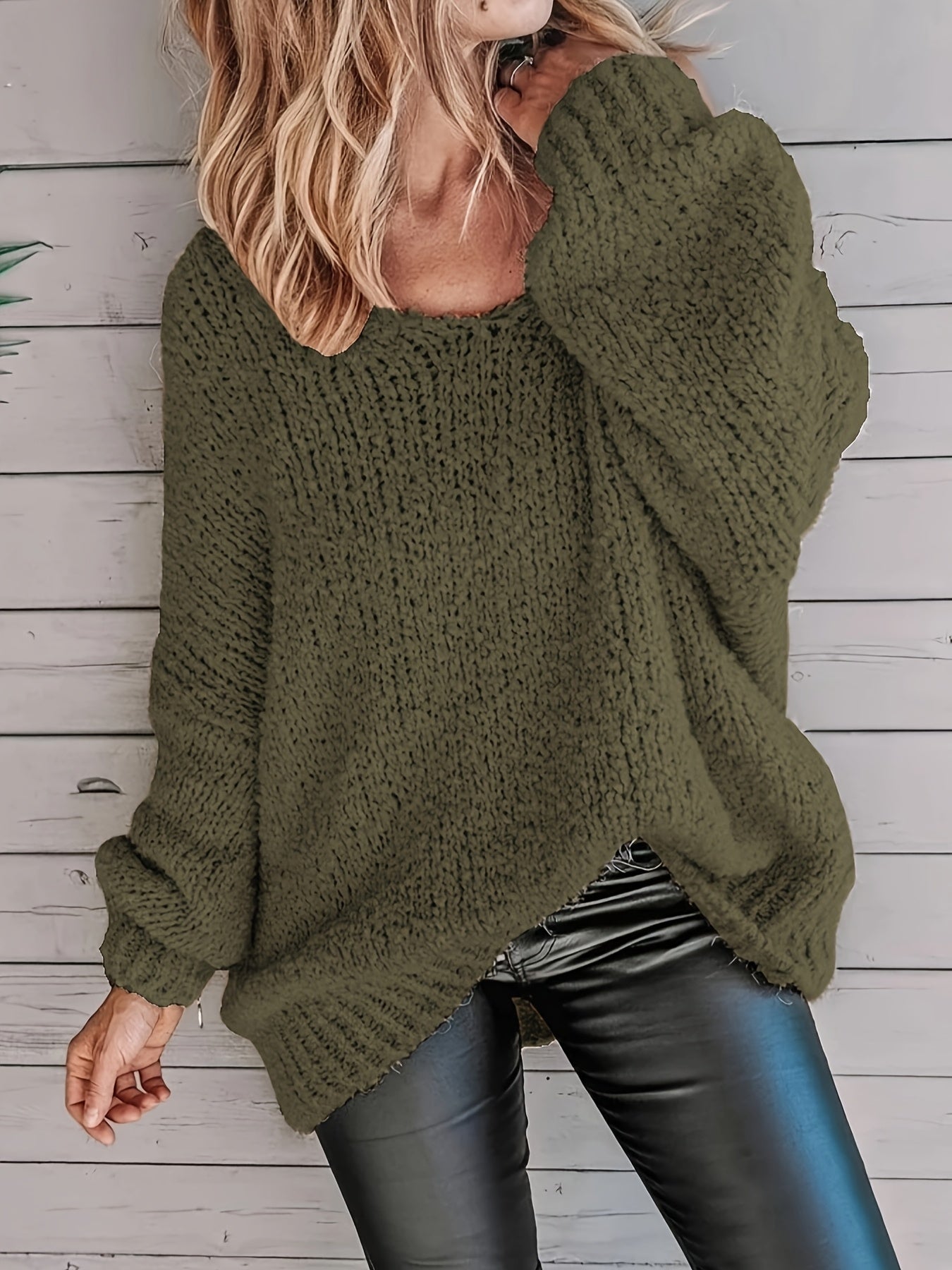 Jenna | Cozy Long Sleeve Sweater