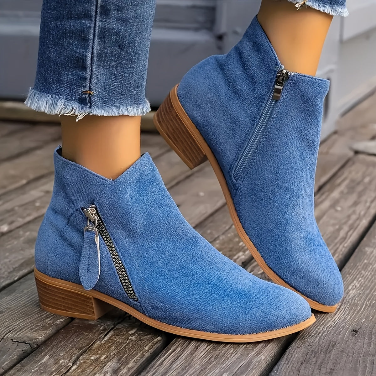 Loriana | Stylish Side-Zip Boots