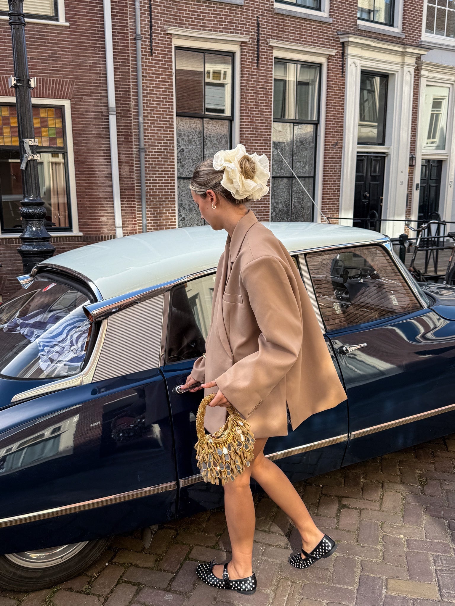 Oversized Blazer Camel